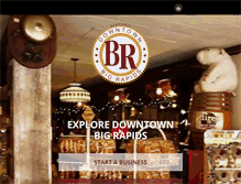 Tablet Screenshot of downtownbigrapids.com